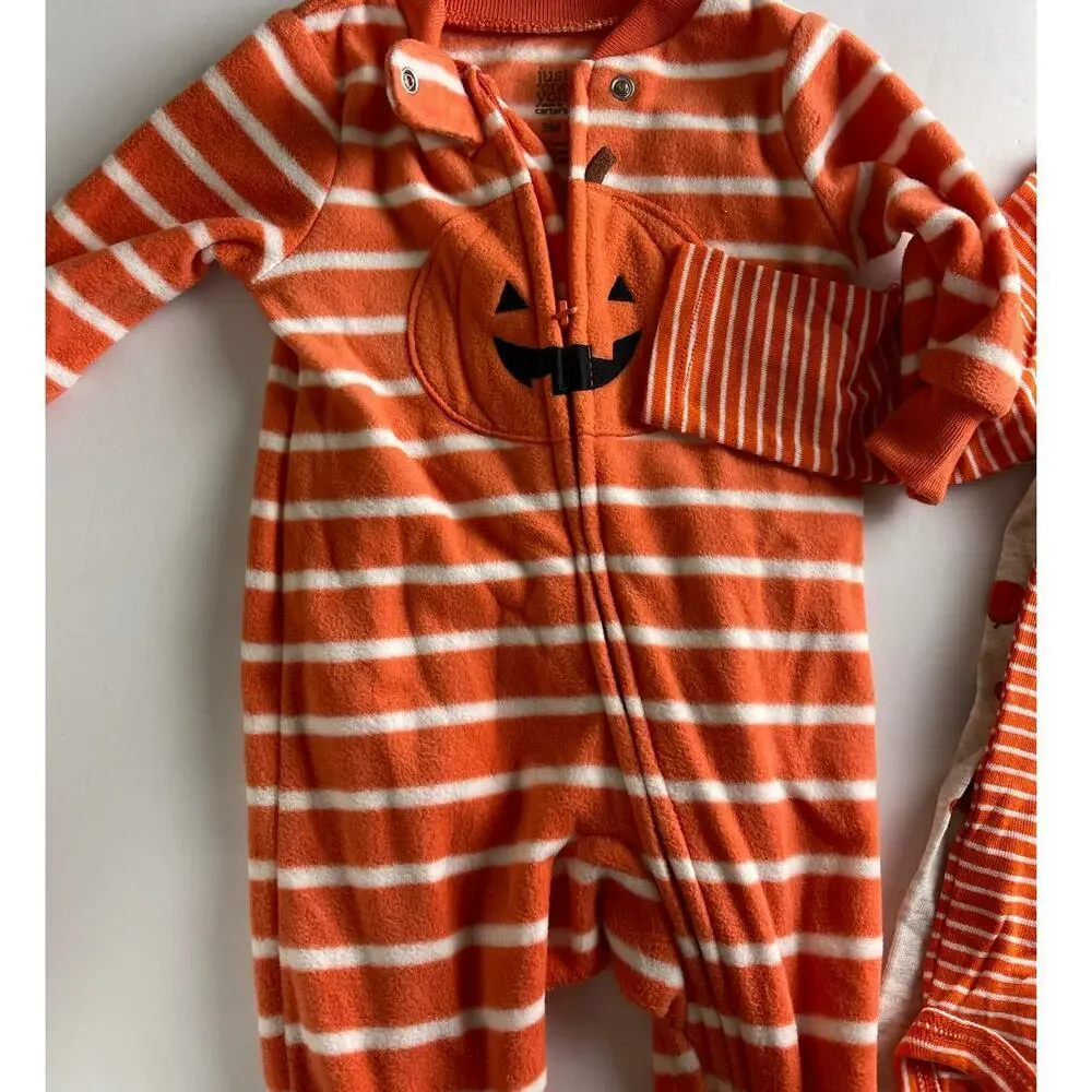 Carter's bundle sets Halloween size 3 months and 6 months new!!